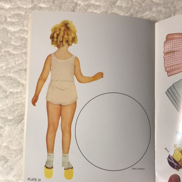 Vintage Classic Shirley Temple paper dolls - Picture 14 of 16